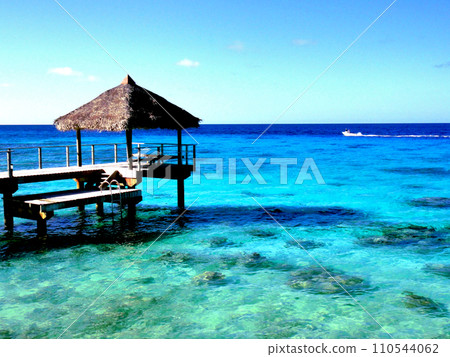 Tahiti Rangiroa Atoll Resort Pier 110544062