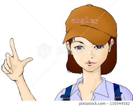 Fearless girl (fishing) 110544582