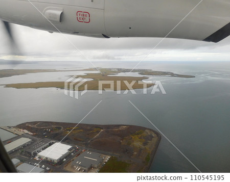 Iceland Summer Scenic Flight Near Reykjavik 110545195