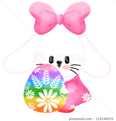 Easter Day Bunny  110546035