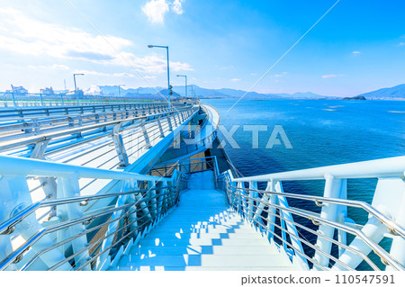 福岡縣京都區冬季新北九州機場連接橋 福岡縣京都區冬季新北九州機場連接橋 110547591