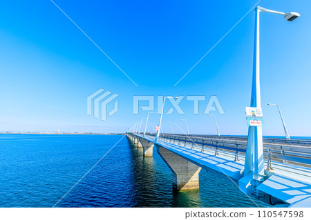 福岡縣京都區冬季新北九州機場連接橋 110547598