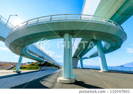 福岡縣京都區冬季新北九州機場連接橋 110547601