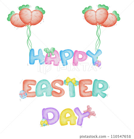 Easter Day Bunny  110547658