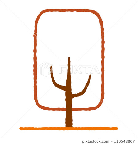 簡單的樹例證 110548807