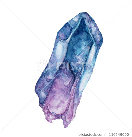 blue ore illustration 110549090