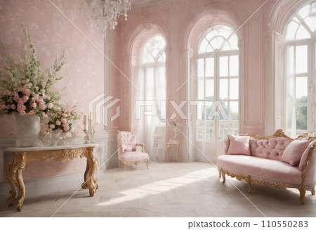 Princess room rococo style 110550283
