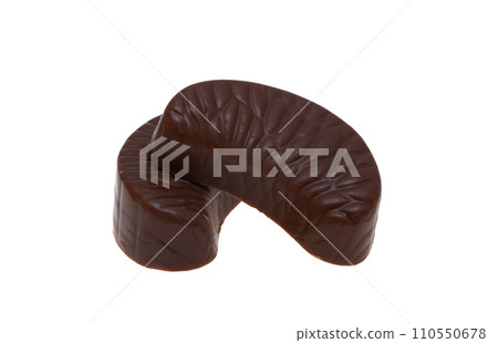 chocolate candies isolated 110550678