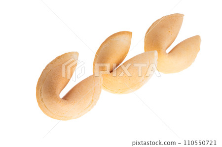 fortune cookie isolated 110550721