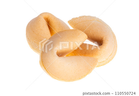 fortune cookie isolated fortune cookie isolated 110550724