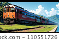 train and scenery 110551726