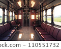 Scenery inside the train 110551732