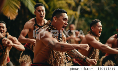 Maori Warriors Unleash the Haka Spirit Maori Warriors Unleash the Haka Spirit 110551845