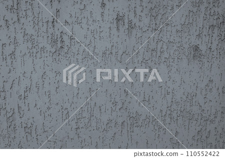 Grey cement wall in retro concept. Old concrete background for wallpaper or graphic design. Blank plaster texture in vintage style. Modern house interiors that feel calm and simple. 110552422