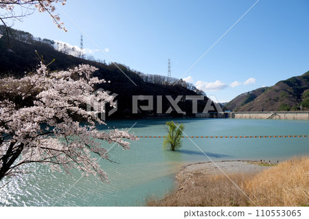 Ina City, Nagano Prefecture_Miwa Dam_Miwako 2_2023_April Ina City, Nagano Prefecture_Miwa Dam_Miwako 2_2023_April 110553065