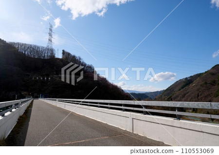 Ina City, Nagano Prefecture_Miwa Dam_Miwa Lake 6_2023_April Ina City, Nagano Prefecture_Miwa Dam_Miwa Lake 6_2023_April 110553069