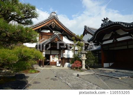 Myoken-ji Temple, Kuri and Imperial Envoy Gate, Kamigyo-ku, Kyoto City 110553205