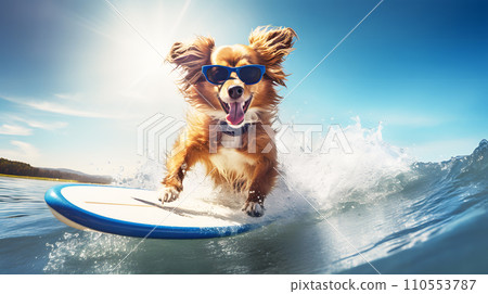 狗狗衝浪 110553787