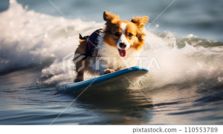 狗狗衝浪 狗狗衝浪 110553789