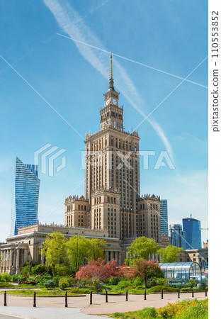 Palace of Culture in summer 110553852