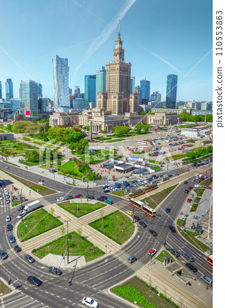 Roads in Warsaw 110553863