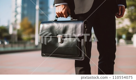 Metropolitan Success: Businessman in the Business Center Metropolitan Success: Businessman in the Business Center 110554075