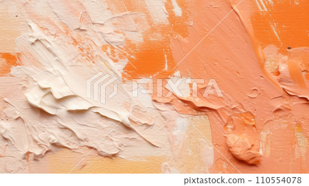 Abstract Canvas: Artistic Expression in Trendy Apricot - Generative AI Abstract Canvas: Artistic Expression in Trendy Apricot - Generative AI 110554078