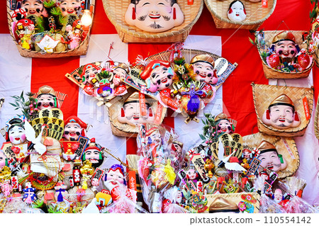 Toka Ebisu lucky charm Ebessan Osaka Imamiya Ebisu Shrine God of business prosperity Ebisu Divine virtue decoration Image material Toka Ebisu lucky charm Ebessan Osaka Imamiya Ebisu Shrine God of business prosperity Ebisu Divine virtue decoration Image material 110554142