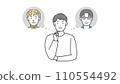 一個男人想著一個朋友 110554492