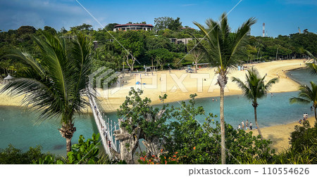 Palawan Beach on Sentosa Island, Singapore Palawan Beach on Sentosa Island, Singapore 110554626
