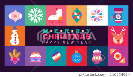 Happy New Year banner 57 110554924