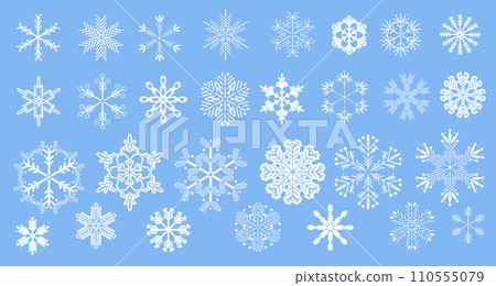 Cristmas snowflakes set 2 Cristmas snowflakes set 2 110555079