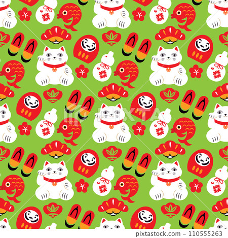 Maneki-neko pattern 27 110555263