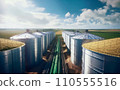 Fields of Plenty: Bulk Feed Tanks in Agricultural Scene 110555516