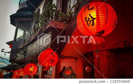 九份紅燈籠風景 九份紅燈籠風景 110555669