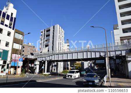 橫濱市神奈川區反町站前街景 110556653