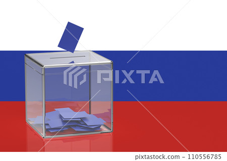 Concept image for elections in Russia 110556785