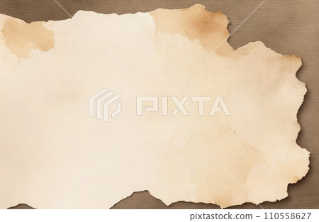 Aged Blank Parchment 110558627