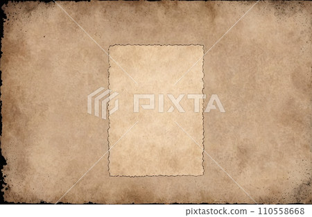 Aged Blank Parchment 110558668