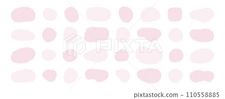 條紋形狀框架液體抽象鬆散框架向量粉紅色 條紋形狀框架液體抽象鬆散框架向量粉紅色 110558885