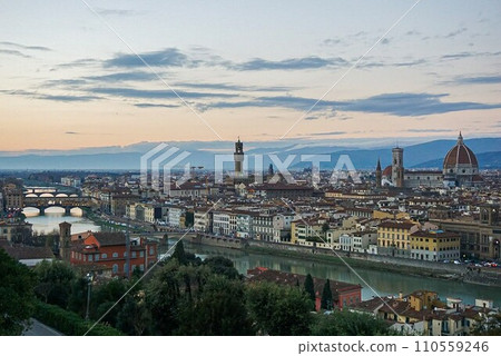 The view from Piazzale Michelangelo 110559246