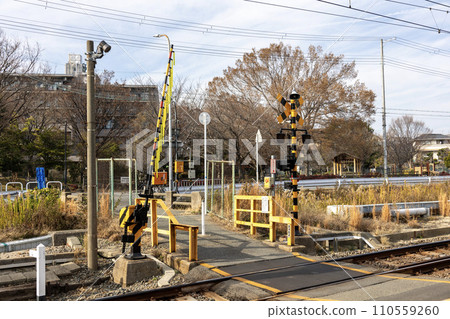 阪急千里線道口（2023年12月拍攝） 110559260