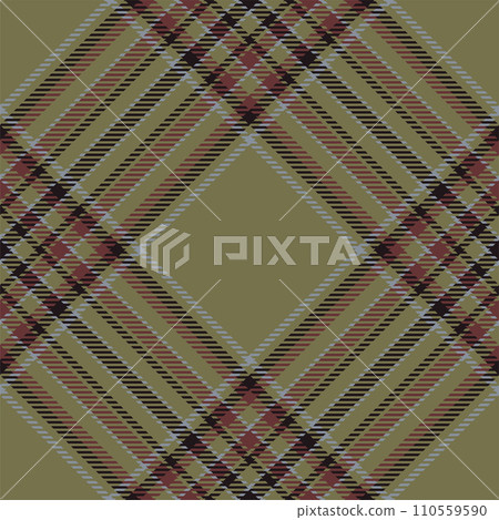 Plaid pattern vector. Check fabric texture. Seamless textile design for clothes, paper print. 110559590