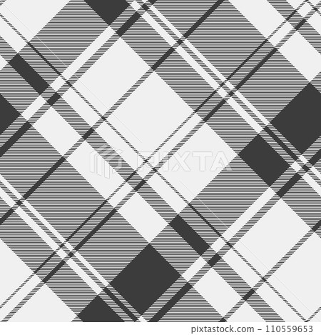 Vector texture textile of fabric tartan check with a plaid background pattern seamless. 110559653