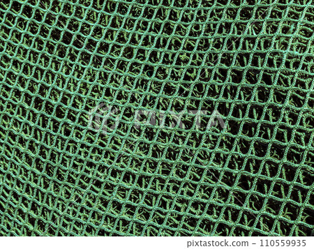 Old fishing net close-up. 110559935