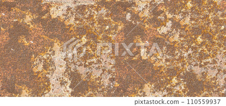 Rusty metal background. Rust texture. 110559937