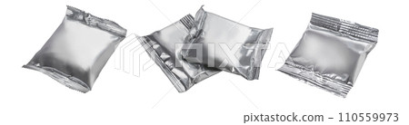 collection of various aluminum bags 110559973