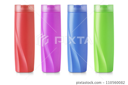 a set of shampoo products in  bottles 110560082