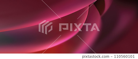 Simple Pink Background with Wavy Lines 110560101