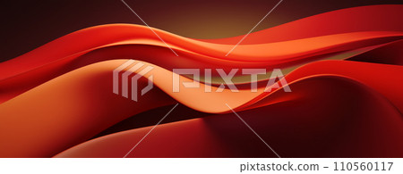 Abstract Background with Smooth Red Waves Abstract Background with Smooth Red Waves 110560117